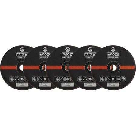 Metal Cutting Disc 75mm   Set of 5