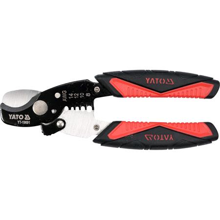 WIRE STRIPPER AND CUTTER PLIERS