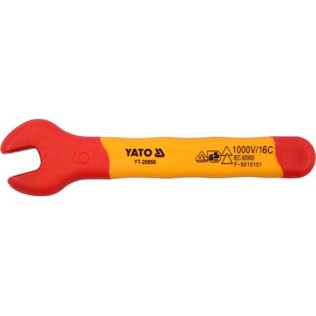 INSULATED OPEN END WRENCH 6MM VDE