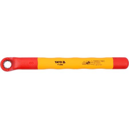 INSULATED RING WRENCH 8MM VDE