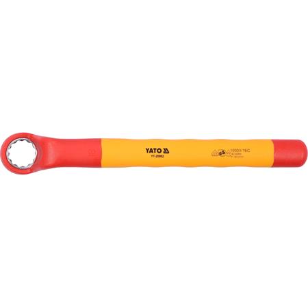 INSULATED RING WRENCH 18MM VDE