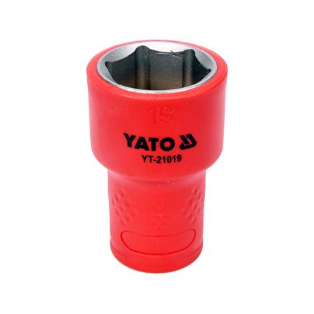 INSULATED HEXAGONAL SOCKET 19MM 3/8" VDE