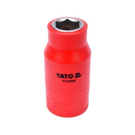 INSULATED HEXAGONAL SOCKET 12MM 1/2" VDE