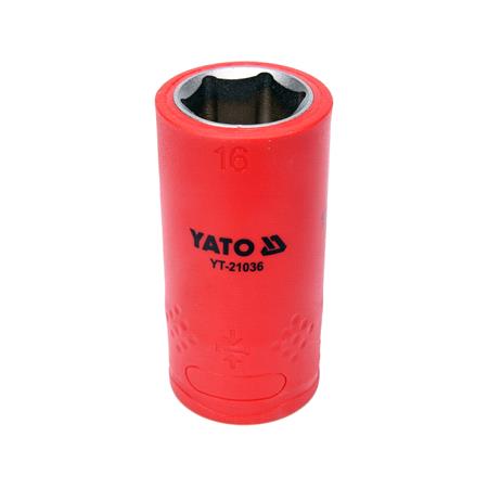 INSULATED HEXAGONAL SOCKET 16MM 1/2" VDE