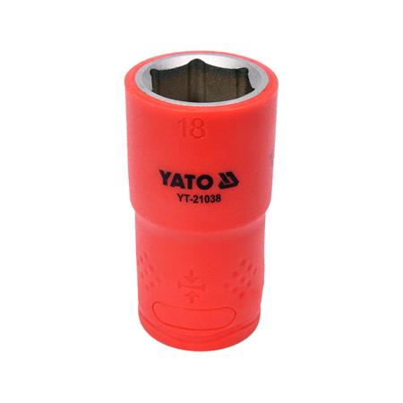 INSULATED HEXAGONAL SOCKET 18MM 1/2" VDE