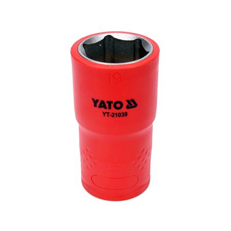 INSULATED HEXAGONAL SOCKET 19MM 1/2" VDE