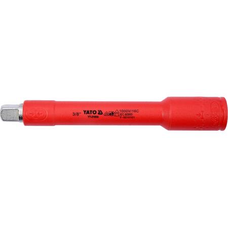 INSULATED EXTENSION BAR 3/8" 125MM VDE
