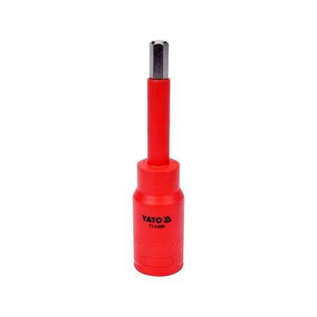 INSULA. STAR BIT SOCKET 8X120MM 1/2" VDE