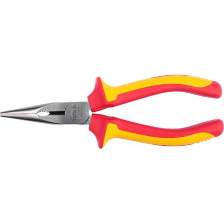 INSULATED LONG NOSE PLIERS 160MM VDE