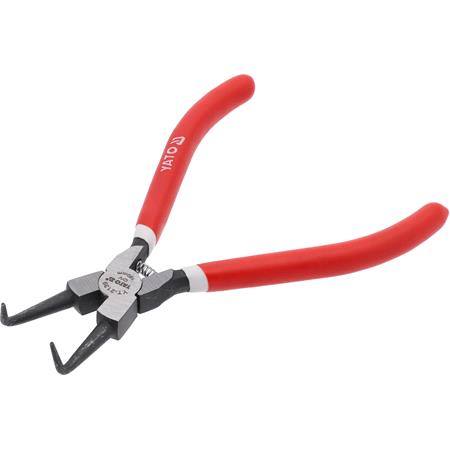 CIRCLIP PLIERS BENT INTERNAL 180MM