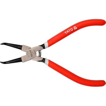 CIRCLIP PLIERS BENT INTERNAL 180MM