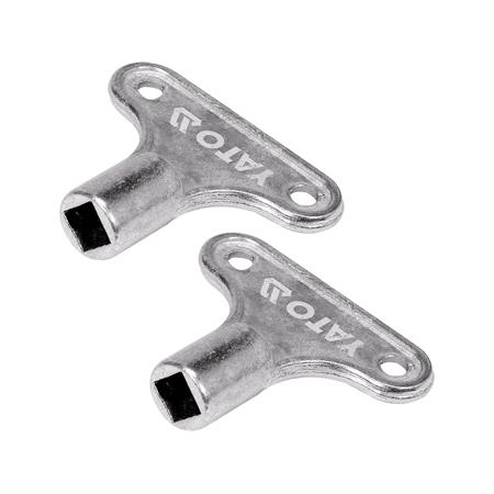 Radiator Bleed Key   2 PCS