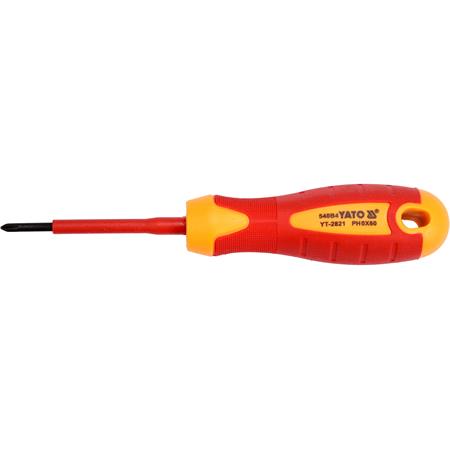 INSULATED SCREWDRIVER 1000V PH0x60MM