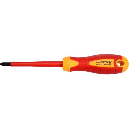 INSULATED SCREWDRIVER PH2x100MM