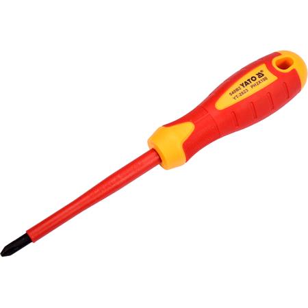 INSULATED SCREWDRIVER PH2x100MM