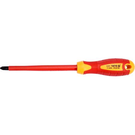 INSULATED SCREWDRIVER PH3x150MM