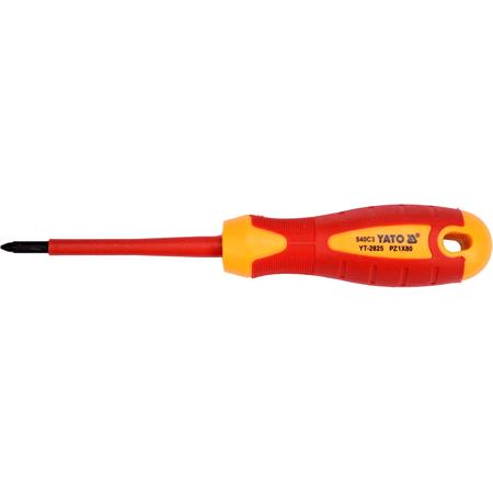 INSULATED SCREWDRIVER PZ1x80MM