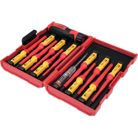 VDE SCREWDRIVERS SET 13 PCS