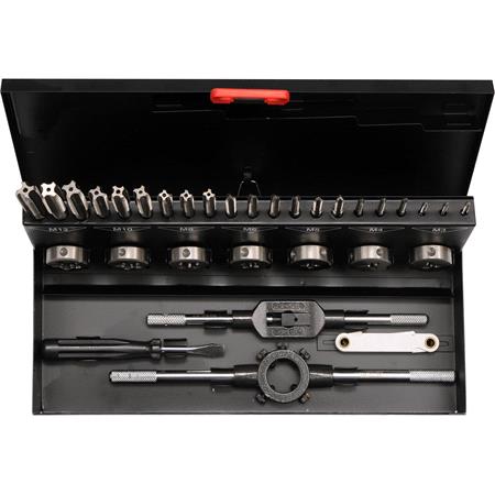 TAPS AND DIES SET M3 M12 32PCS