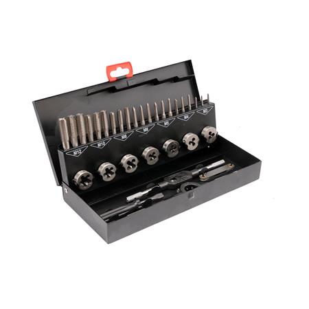 TAPS AND DIES SET M3 M12 32PCS