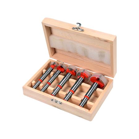 5PCS FORSTNER SET 15, 20, 26, 30, 35