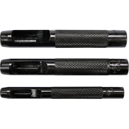 3PCS LEATHER PUNCH SET SIZES: 6 8 10 MM