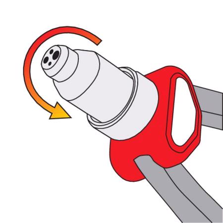 YATO Hand Riveter 3.2 6.4mm   328mm