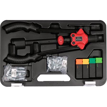 HAND RIVETER COLUMN NUTS SET M4 M8 46PCS