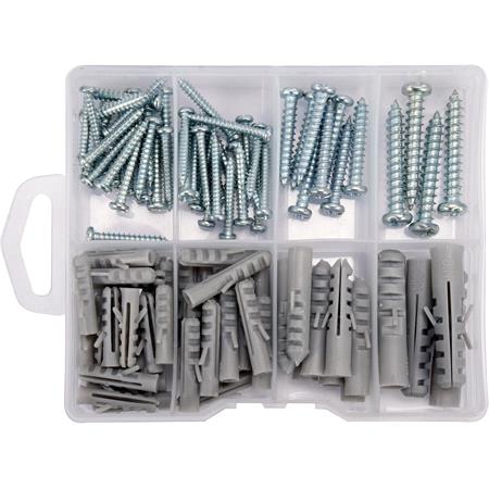 104PCS SCREW & PLUG SET