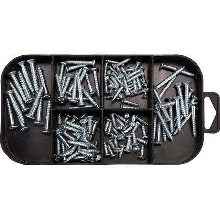 192PCS  WOOD SCREW ASSORTMENT