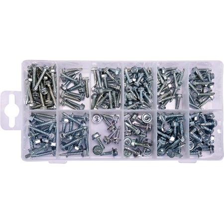 200PCS HEX HEAD SELF DRILLING SCREW SET