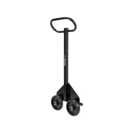 TROLLEY FOR TRANSPORTING LARGE PLATES