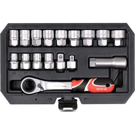 GO THROUGH SPLINE SOCKET SET 3/8",1/2"