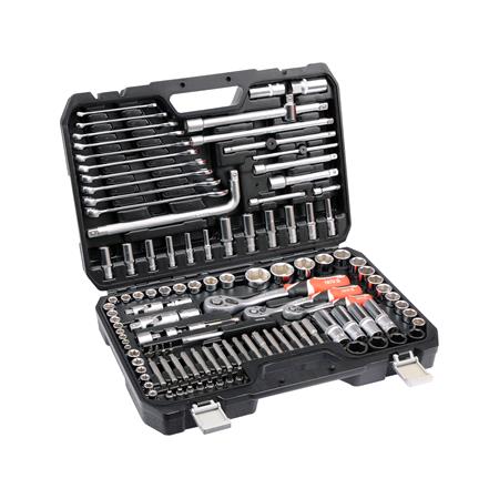 SOCKET SET 1/4", 3/8" & 1/2" 128PCS