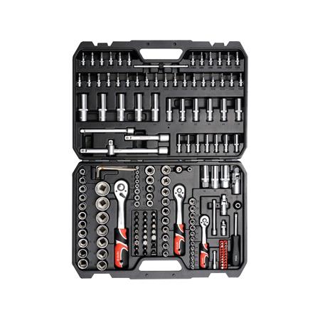 SOCKET SET 1/4", 3/8" & 1/2" 173PCS
