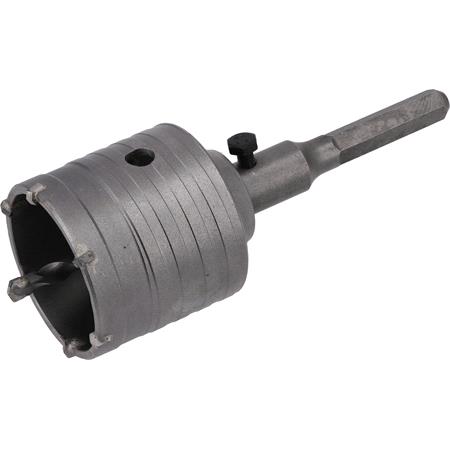 HOLLOW DRILL SET 65MM HEX SHANK