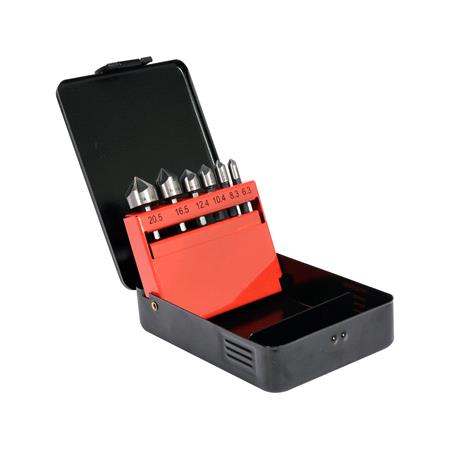 6 PCS COUNTERSINK  6,30 20,50MM HEX