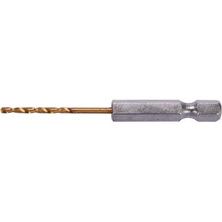 METAL DRILL WITH HEX SHANK 2,0MM TITAN