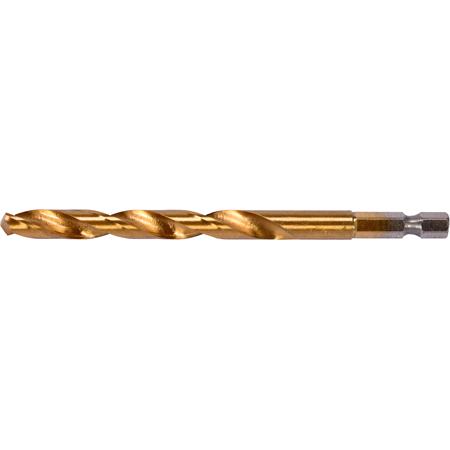 METAL DRILL WITH HEX SHANK 8,0MM TITAN