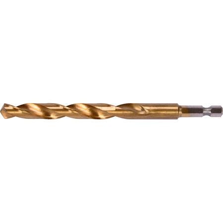 METAL DRILL WITH HEX SHANK 10,0MM TITAN