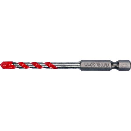 UNIVERSAL DRILL WITH HEX SHANK 5,0MM
