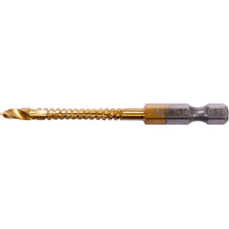 SAW DRILL 4,0MM HSS TiN HEX
