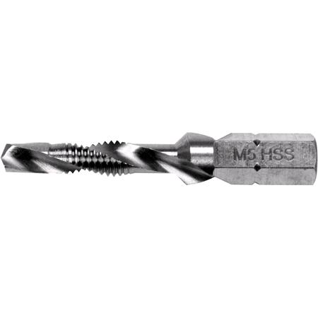 COMBINED DRILL TAP M5 HEX