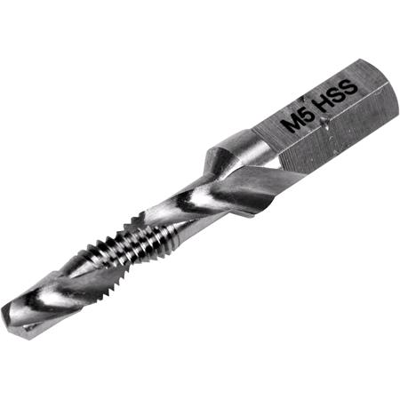COMBINED DRILL TAP M5 HEX
