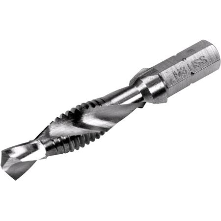 COMBINED DRILL TAP M8 HEX