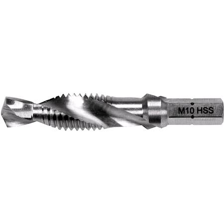 COMBINED DRILL TAP M10 HEX
