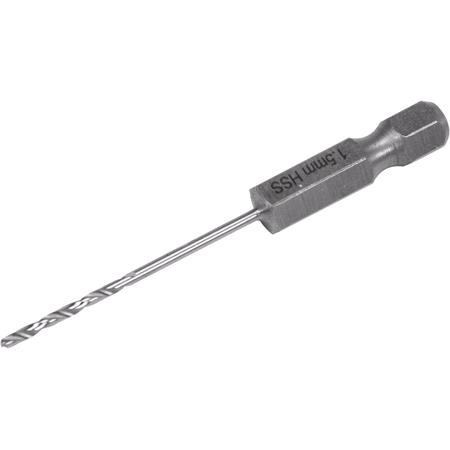 METAL DRILL WITH HEX SHANK 1,5MM HSS6542
