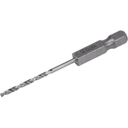 METAL DRILL WITH HEX SHANK 2,0MM HSS6542