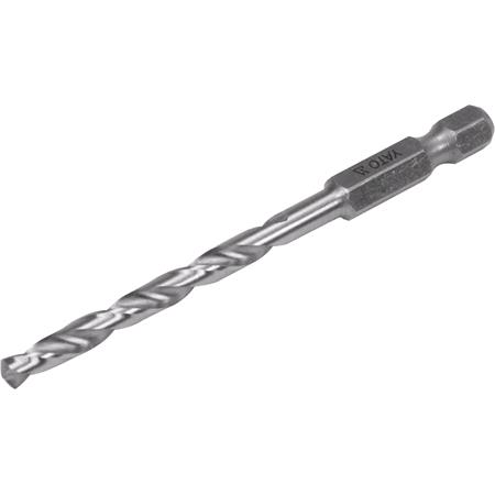 METAL DRILL WITH HEX SHANK 4,5MM HSS6542