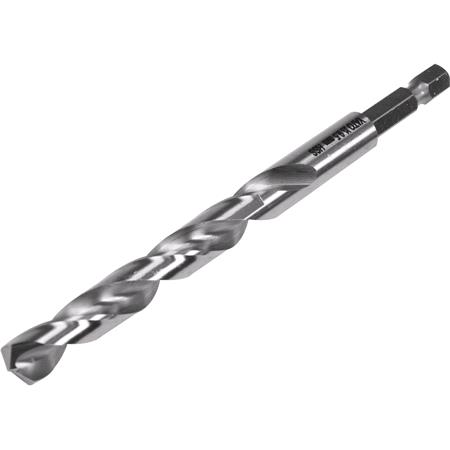 METAL DRILL WITH HEX SHANK 9,5MM HSS6542